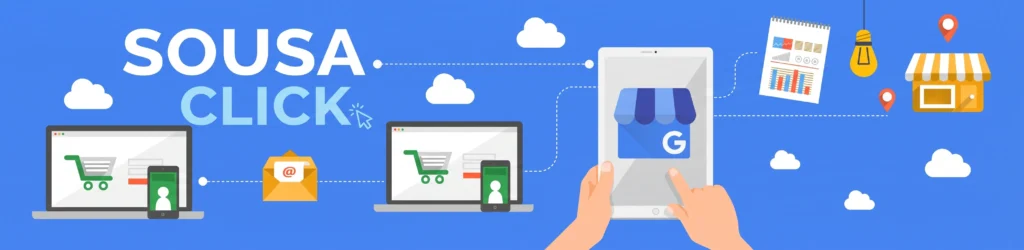 Tela ilustrativa de configuração do Perfil da Empresa no Google para uma empresa de Cascavel
